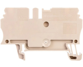Złączka ZDU 2.5 24A 2,5mm2 ciemnobeżowa 1608510000