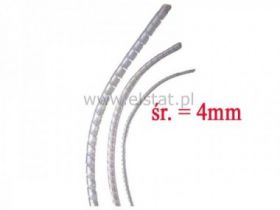 Peszel - SPIRALA 4mm BIAŁA