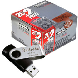 132 x baterie do aparatów słuchowych Rayovac Extra Advanced 312 + pendrive 8GB