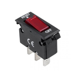 PRZEŁĄCZNIK IRS001A CZERWONY 0-RESET 10A 250V AC /PRK0035