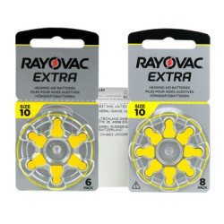 300 szt x baterie do aparatów słuchowych Rayovac Extra 10