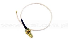 Pigtail U.FL-SMA RP(F), 20cm, RG316