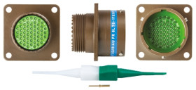 Złącze 55-pinowe Żeński Souriau Sunbank by Eaton Męski Montaż na panelu MIL-DTL-38999 rozmiar 17