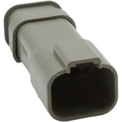 Socket housing, for rectangular miniature plug, PX0109P04GY