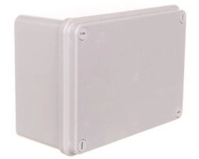 Puszka natynkowa gładka z pokrywą seria 415155x110x70 szara EC415C5 /opak. 42/