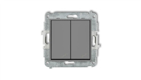 Mini Łącznik Podwójny Schodowy Szary Mat 27Mwp-33