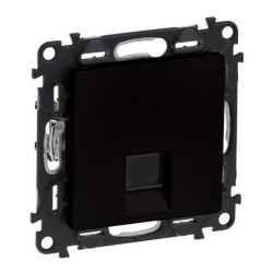 VALENA LIFE gniazdo 1 x RJ45 kat. 5e ftp czarne 756353