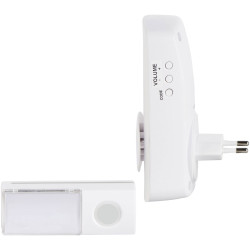 Heidemann 70827 HX Ocean Wireless Door Chime 8 Melodies 150m Range