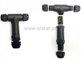 Rozdzielacz kablowy hermetyczny 2PIN M20