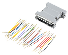 Adapter D-sub z typu D-Sub z 25 stykami na rodzaj Męski z rodzaju Męski na typ D-Sub z 25 stykami