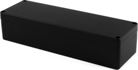 Aluminum die cast enclosure, (L x W x H) 250 x 80 x 57 mm, black (RAL 9005), IP66, 1590Z140BK
