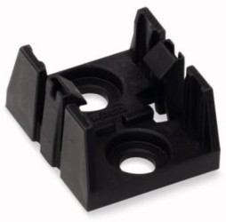 Płytka montażowa do rozgałęźnika 3-biegunowego biała WINSTA 890-673 /50szt./