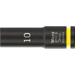 Wera 05005551001 8790 B Impaktor Deep Socket With 3/8&quot; Drive 10 x 63mm