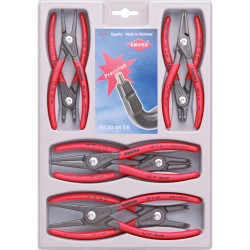 Knipex 00 20 04 SB Precision Circlip Pliers Set - 8 Piece