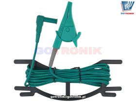 UT-L57A przewód pomiarowy 5 metrów krokodyl zielony