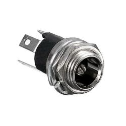 2szt. GNIAZDO DC 2,1 / 5,5 METAL PRZYKRĘCANE MONTAŻOWE 3PIN