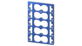 Arkusz do znakowania Siemens Etykiety kolorowe 10 zacisków AUX 6ES7193-6CP73-4AA0