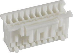 JST Obudowa złącza pin żeńskiego na kabel PAD Ilość pinów 12 Wymiary siatki: 2 mm PADP-12V-1-S 1 szt.