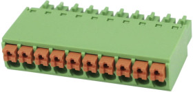 Degson 15EDGKN-3.5-02P-14-00AH Obudowa złącza pin męskiego na kabel, wire-to-board, piny: 2, 8 A, 1 szt.