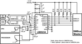 ±2°C Quad Remote and Local Temperature Sensor with TruTherm Technology and SMBus Interface