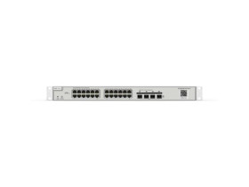 Zarządzalny Switch Reyee L2 24 porty 1Gbit + 4 porty Uplink SFP+ 10Gbit 24 porty PoE+ (370W max) Rack