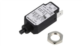 T11-211-2.3A Wyłącznik Nadprądowy Iznam: 2,3A Uznam: 240Vac 48Vdc Spst...