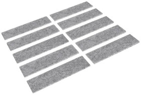 Naklejka filcowa BERNSTEIN Tools for Electronics FILZ-125x25x3