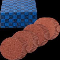 42898001 Hook and loop holder set KR 125 A coarse