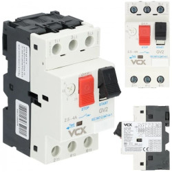 Wyłącznik silnikowy 2,5-4,0A 3P 6kV 230/400V GV-2 VCX