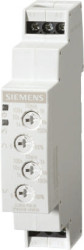 Timer Relay Szyna DIN 12 → 240V ac/dc SPDT 1-stykowy Siemens SPDT 0.05 → 100 s, 3 → 100 min, 5