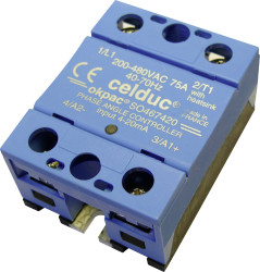 Przekaźnik SSR Celduc TC-GSR-1-25DD 50 A 280 V/AC, 280 V/DC 1 szt.
