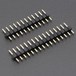 Short Feather Male Headers - 12-pin and 16-pin Male Header Set