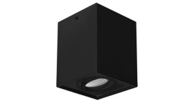 Lampa Oprawa Sufitowa Plafon Natynkowy Hary D Czarny Kwadratowy Gu10 03716...