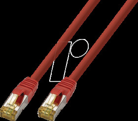 1852HF-30,0M Patch cable, Cat.6a, S/FTP, 30 m red