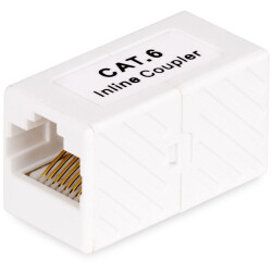 StarTech.com IN-CAT6-COUPLER-U1 RJ45 Coupler, Inline Cat6 Coupler, Female to Fe