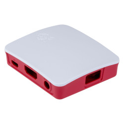 Raspberry Pi Official Pi 3 A+ Case in Red &amp; White