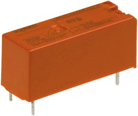 Przekaźnik mocy 12V dc SPDT TE Connectivity, montaż PCB 627Ω Otwór przezierny