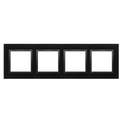 Simon 54 Nature Ramka 4-krotna szklana, Wulkaniczna Lawa DRN4/75