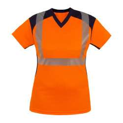 TEE-SHIRT BAHIA - WOMEN - ORANGE SIZE 2X