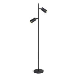 Lampa podłogowa FLOWER BLACK GOLD 1xGU10 ML0269 Milagro