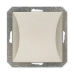 OPAL Wyłącznik łącznik pojedynczy do ramki satyna WP-1/m Op PI