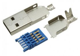 WTYK USB 3,0 TYP A NA KABEL