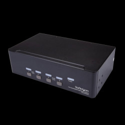 SV431DPDDUA2 4 Port Dual DisplayPort KVM Switch 4K60