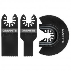 Zestaw brzeszczotów do drewna, 3 szt. 56H070