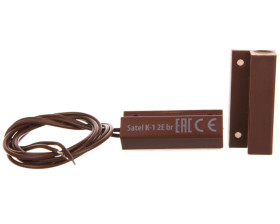 Kontaktron boczny z 2 rezystorami 1,1kOhm w konfiguracji 2EOL/NC (brązowy) K-1 2E BR