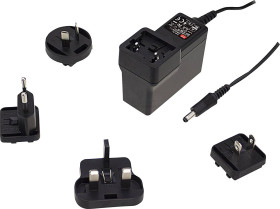 Zasilacz wtyczkowy, stałonapięciowy MW Mean Well GEM40I18-P1J 2.22 A 40 W