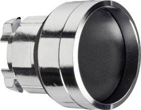 Schneider Electric ZB4BA26 ZB4BA26 Element czołowy dla przycisku resetowalny (Ø) 22 mm nieoznakowany chrom, czarny 1 szt