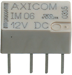 Relay, 2 Form C (NO/NC), 12 V (DC), 1.029 kΩ, 2 A, 220 V (DC), 250 V (AC), monostable, 2-1462037-7