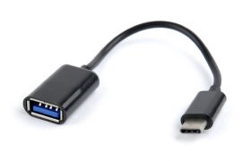 Adapter przejściówka OTG typ C USB 2.0 czarny