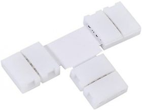 Łącznik typu T 10mm do taśm RGB